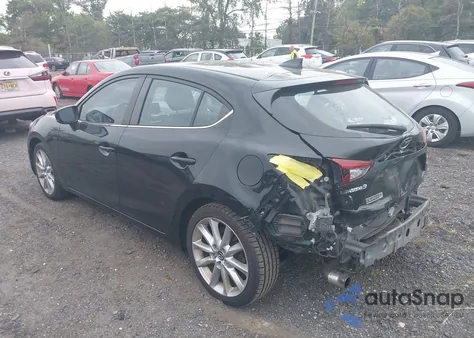 2017 Mazda Mazda3 Grand Touring из США, поврежденный, VIN JM1BN1M34H1146038